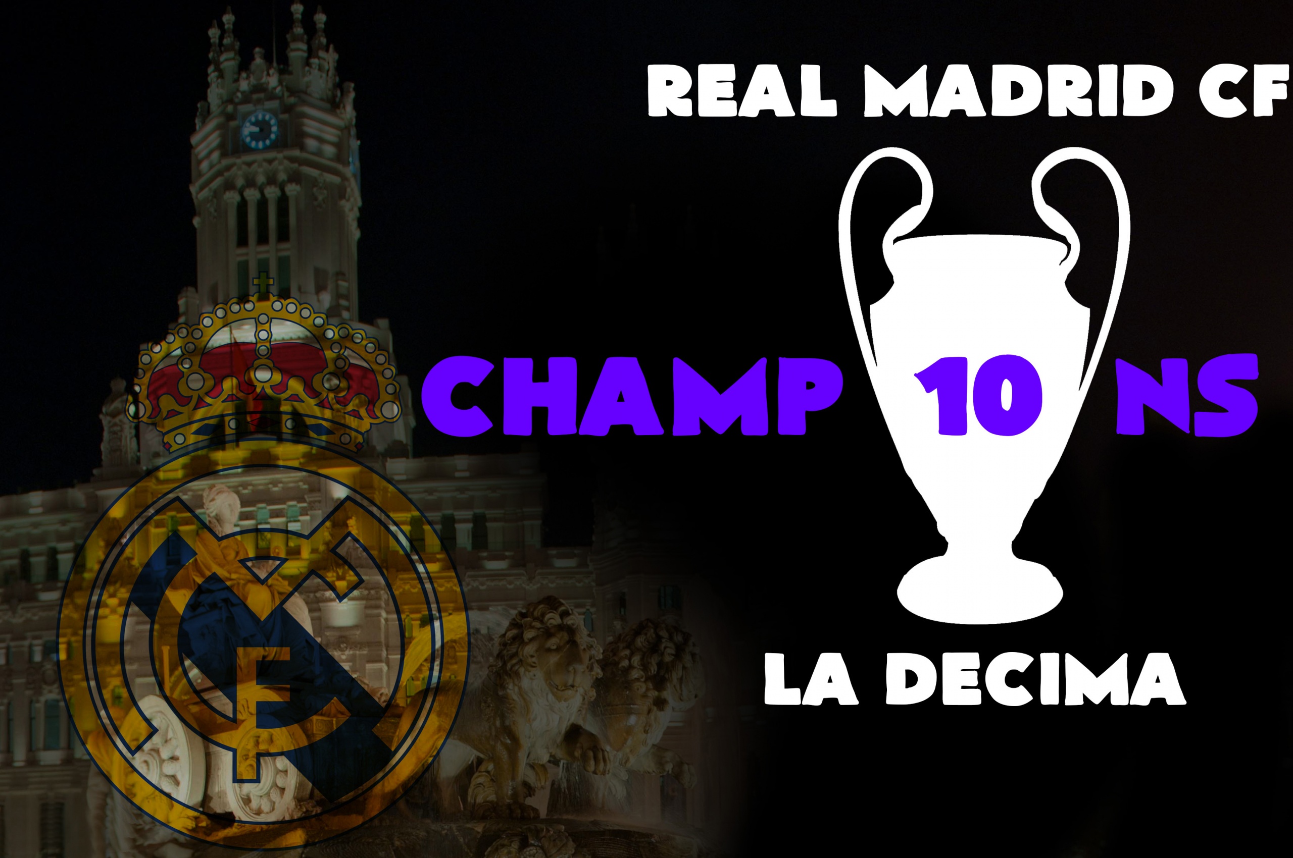 Real Madrid La Decima-Winner 2014 CL