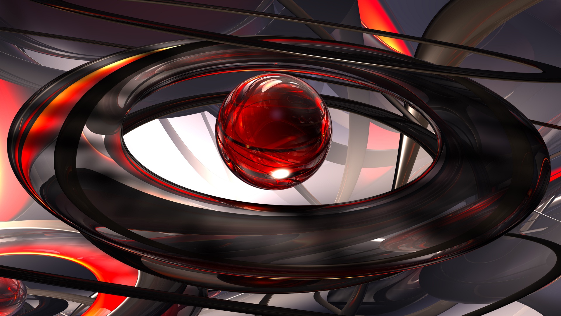 Red And Black Orb