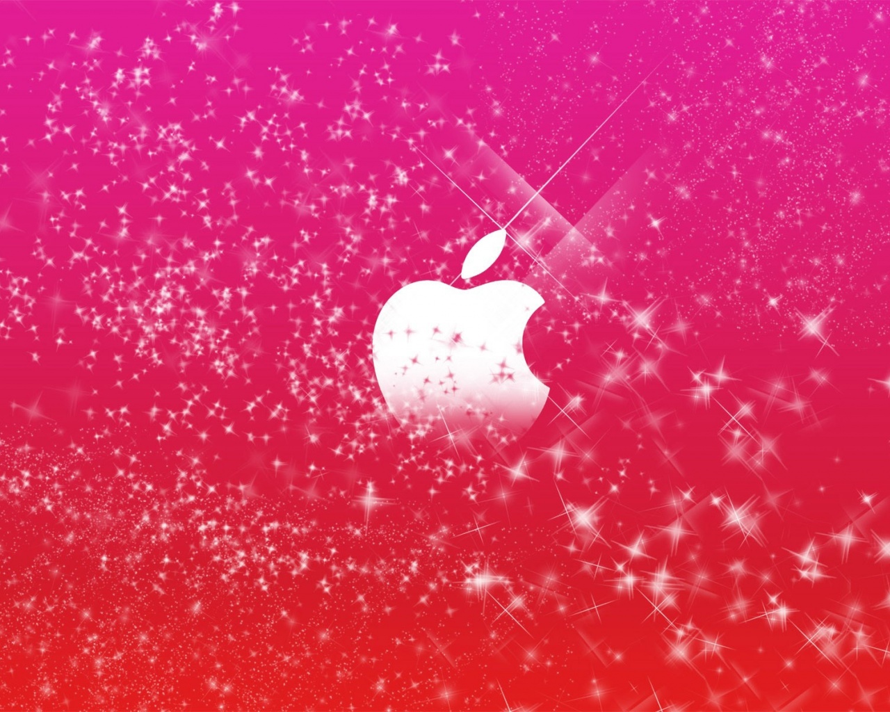 Red Mac Apple Computer