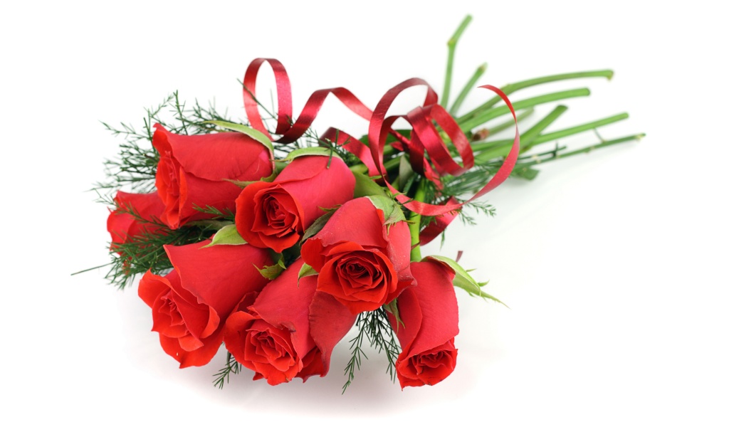 Red Roses For March 8 Womens Day