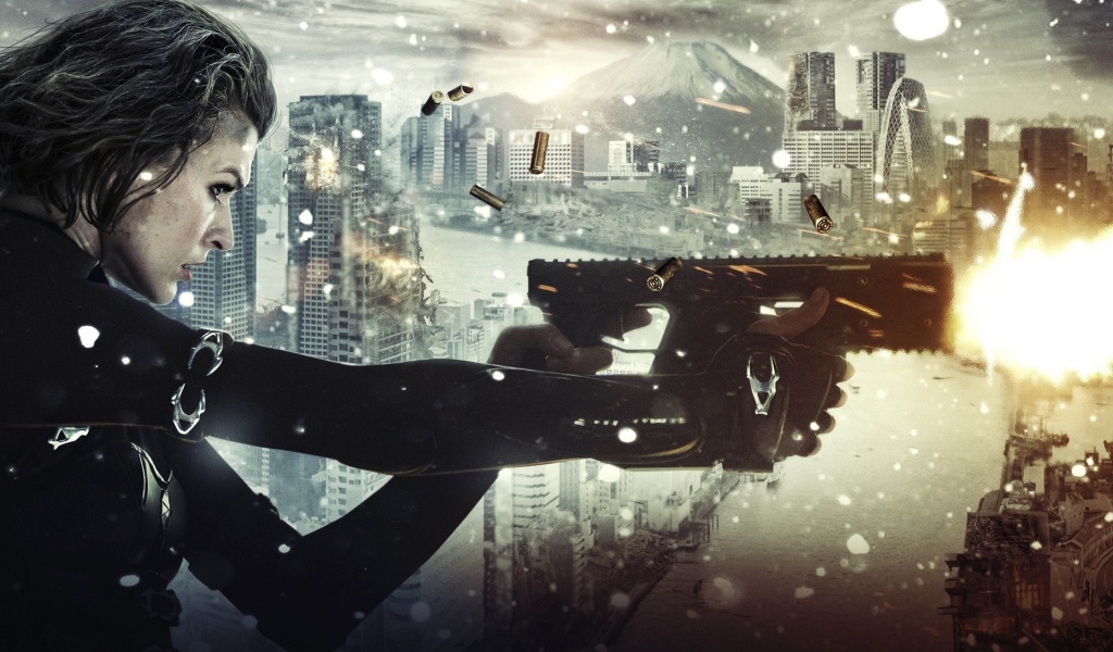 Resident Evil Retribution Movies Screen