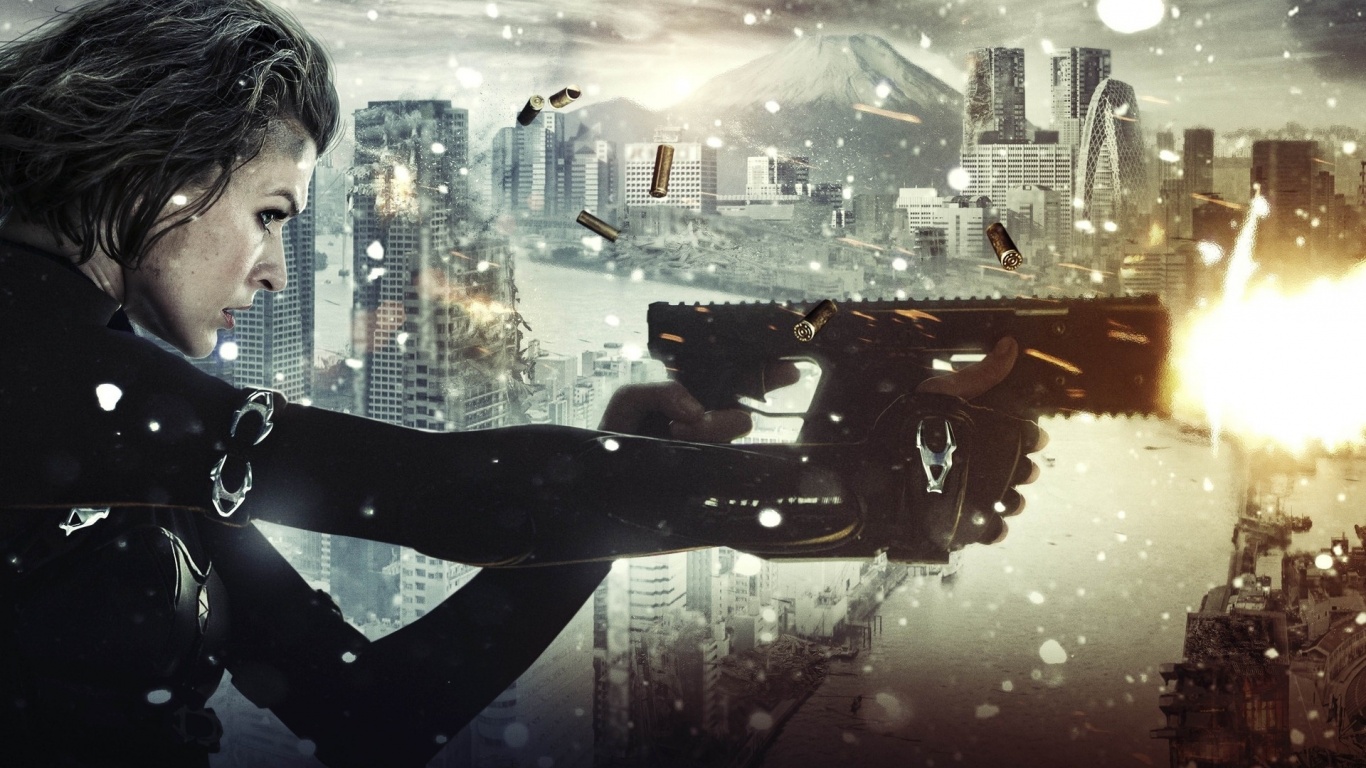 Resident Evil Retribution Movies Screen