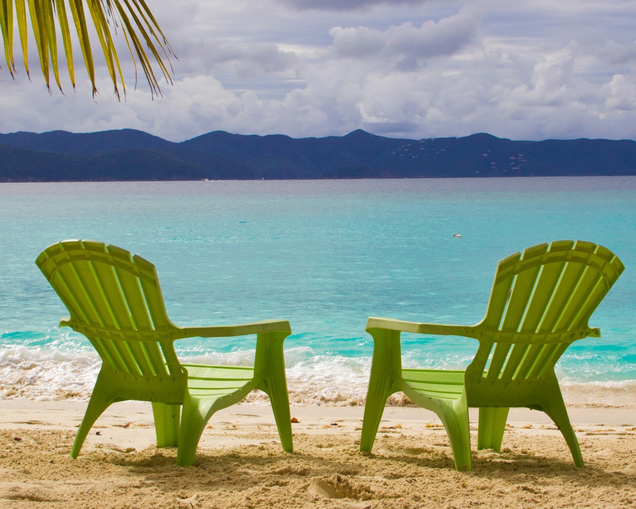 Resting On The Beach