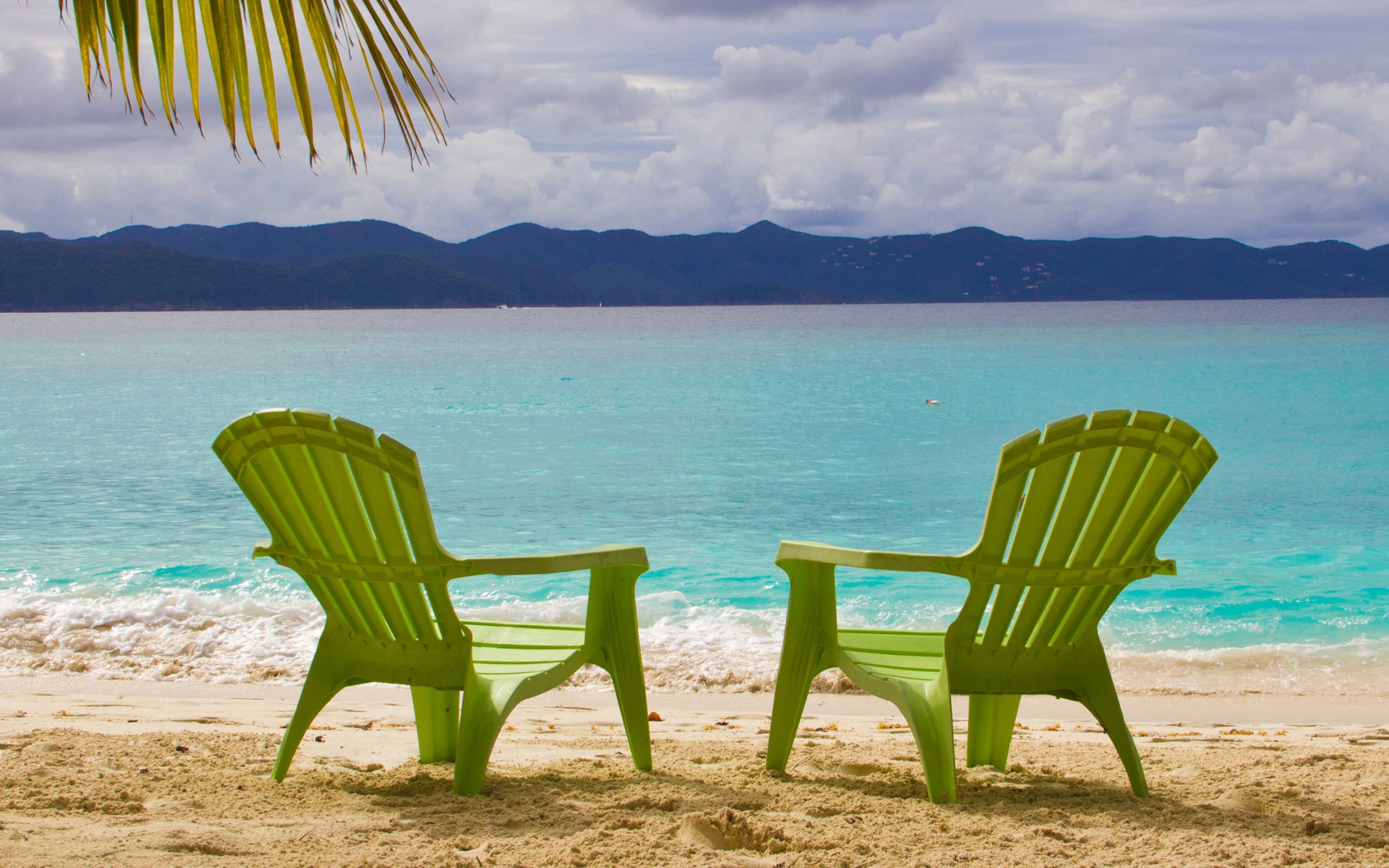 Resting On The Beach