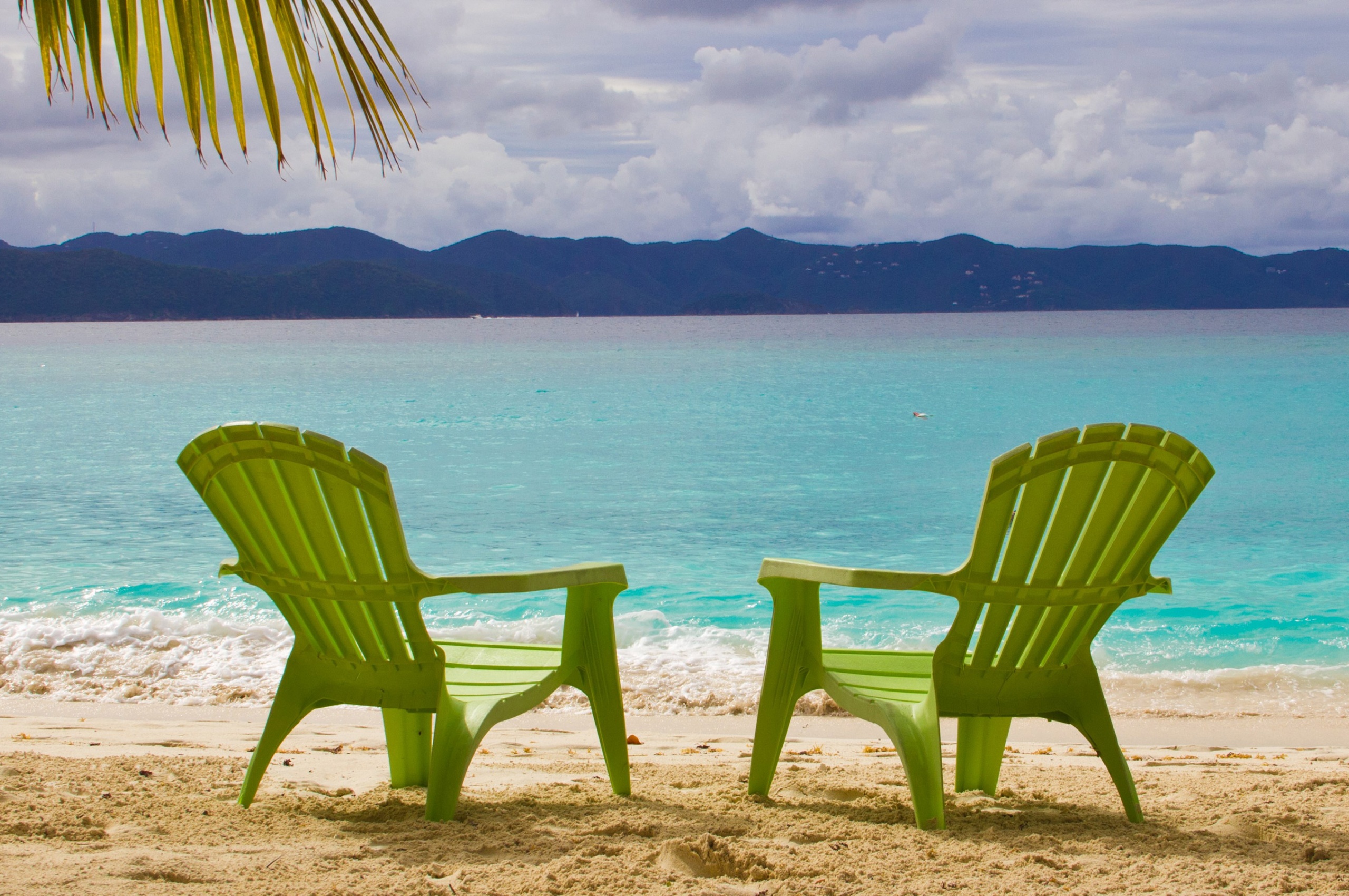 Resting On The Beach