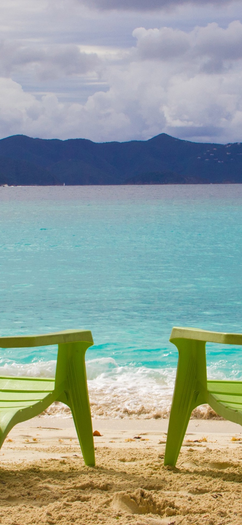 Resting On The Beach