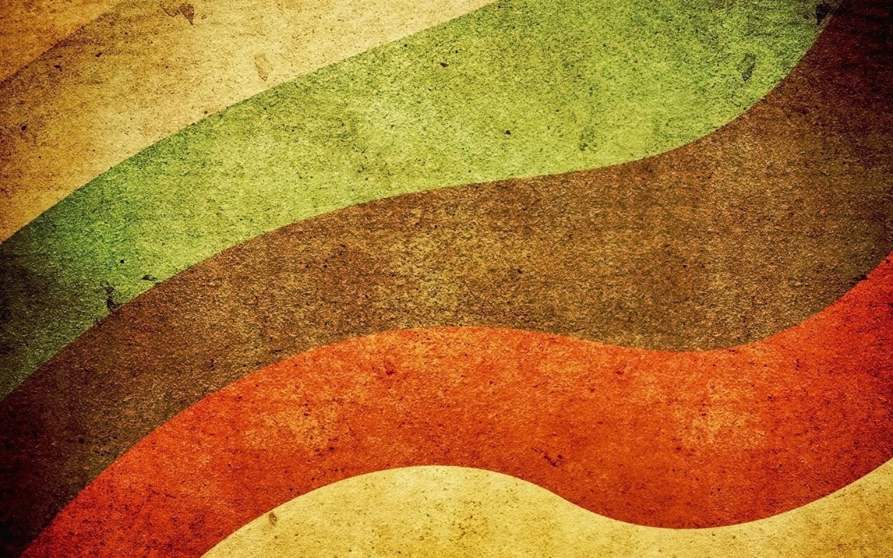 Retro Grunge Wall Wavy Background