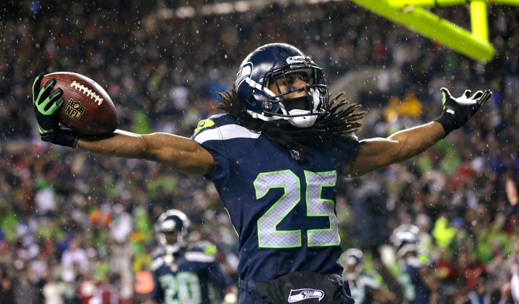 Richard Sherman Celebration