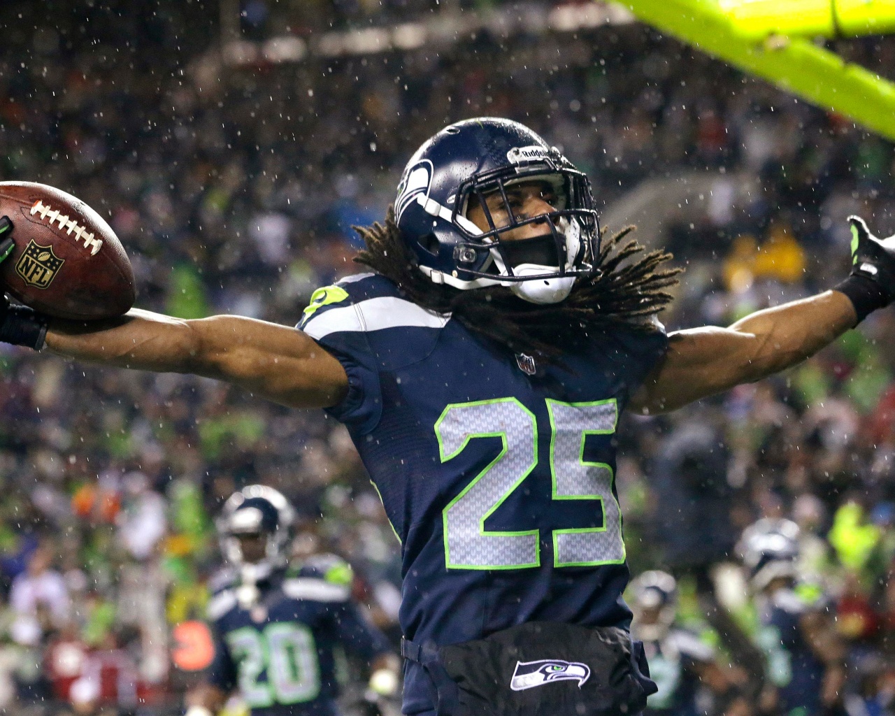 Richard Sherman Celebration