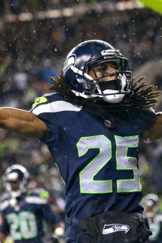 Richard Sherman Celebration