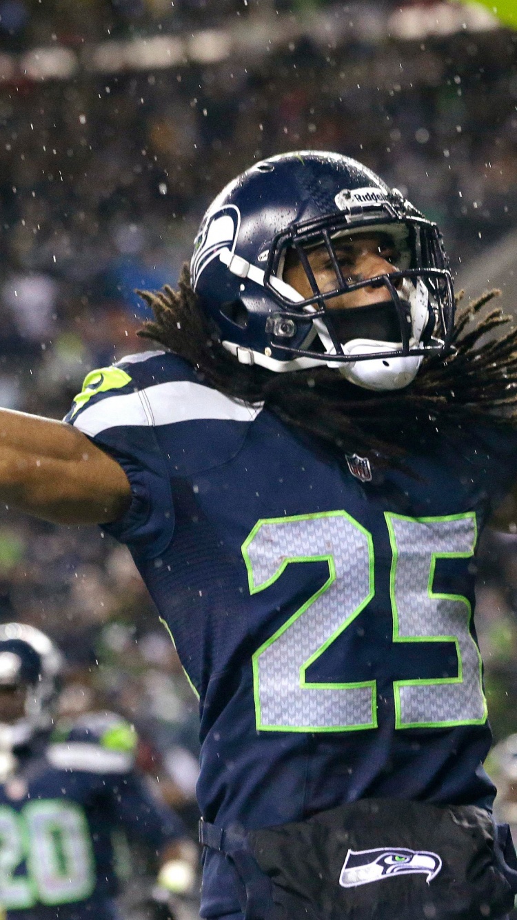 Richard Sherman Celebration