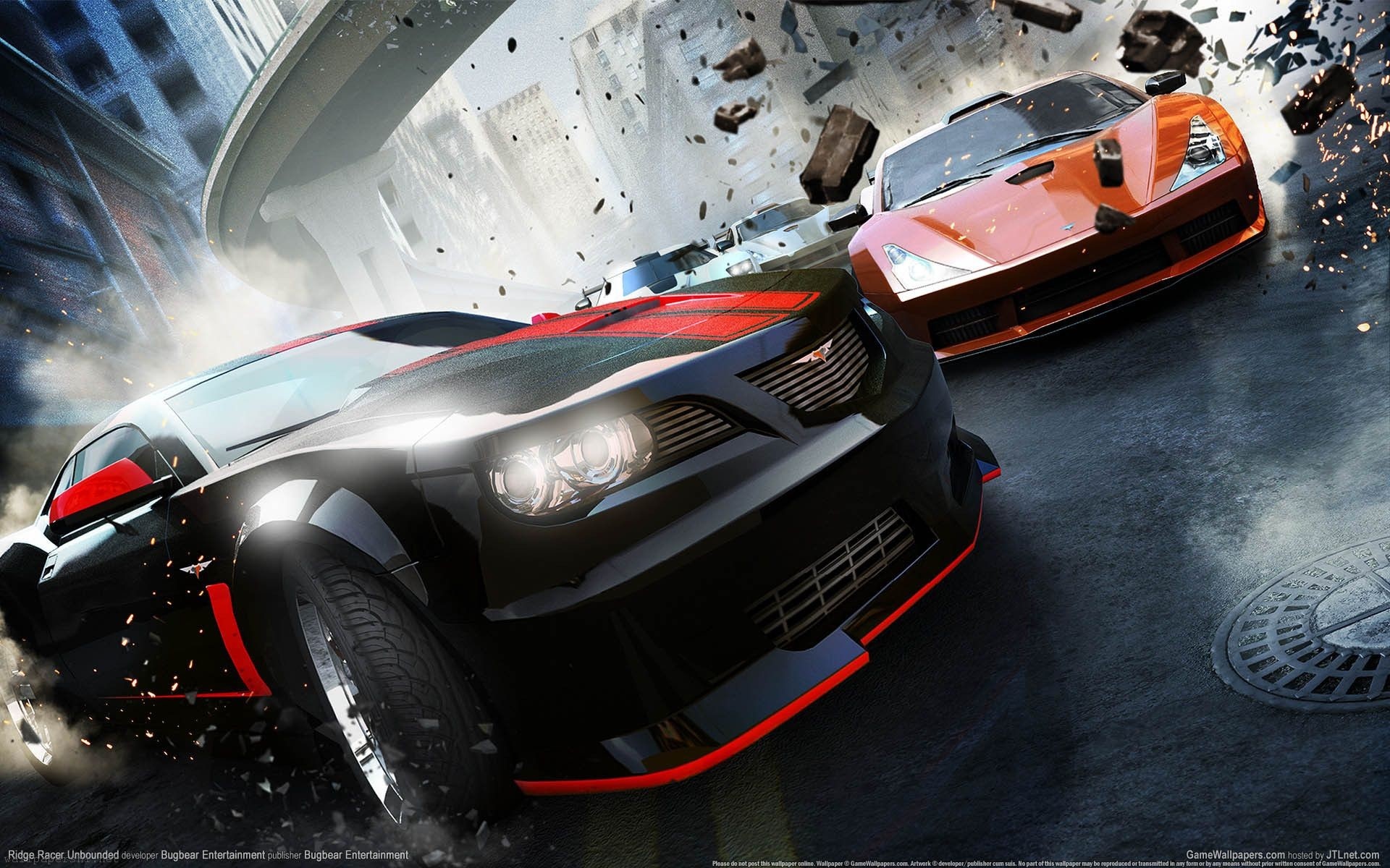 Ridge Racer Unbounded Car Race City Stones Speed Game