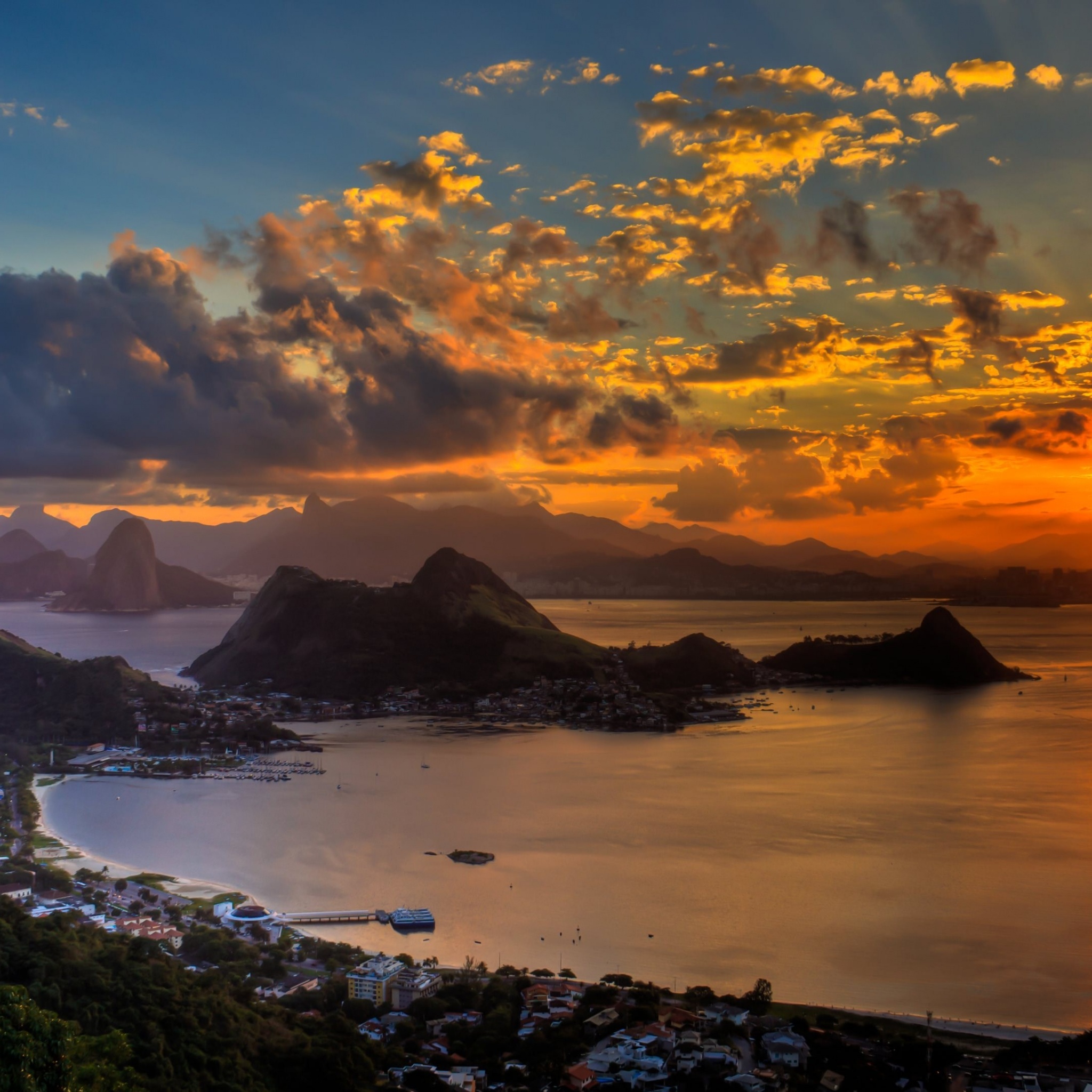 Rio De Janeiro Sunset