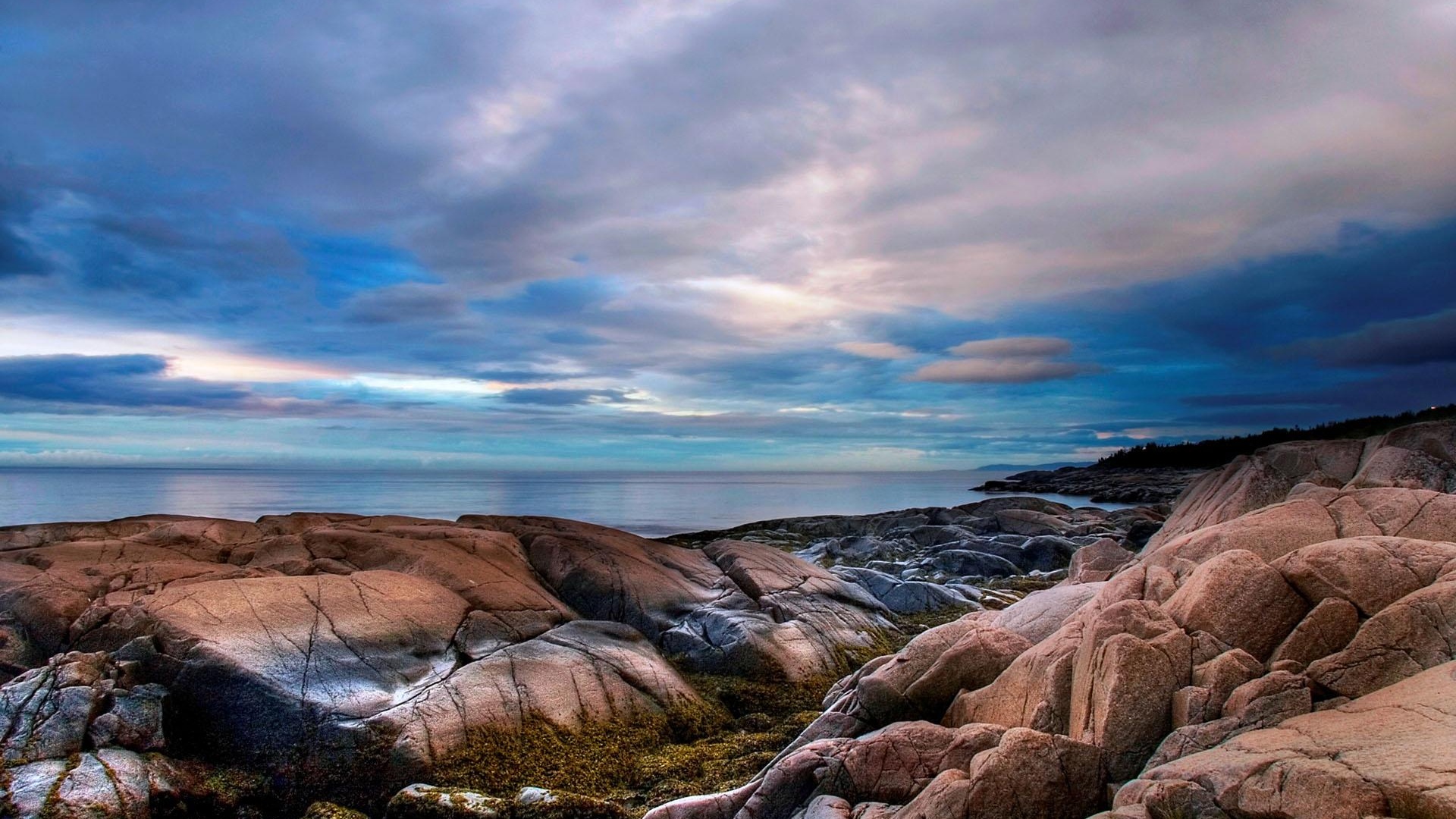 Rock Seaside Sea Nature Landscapes