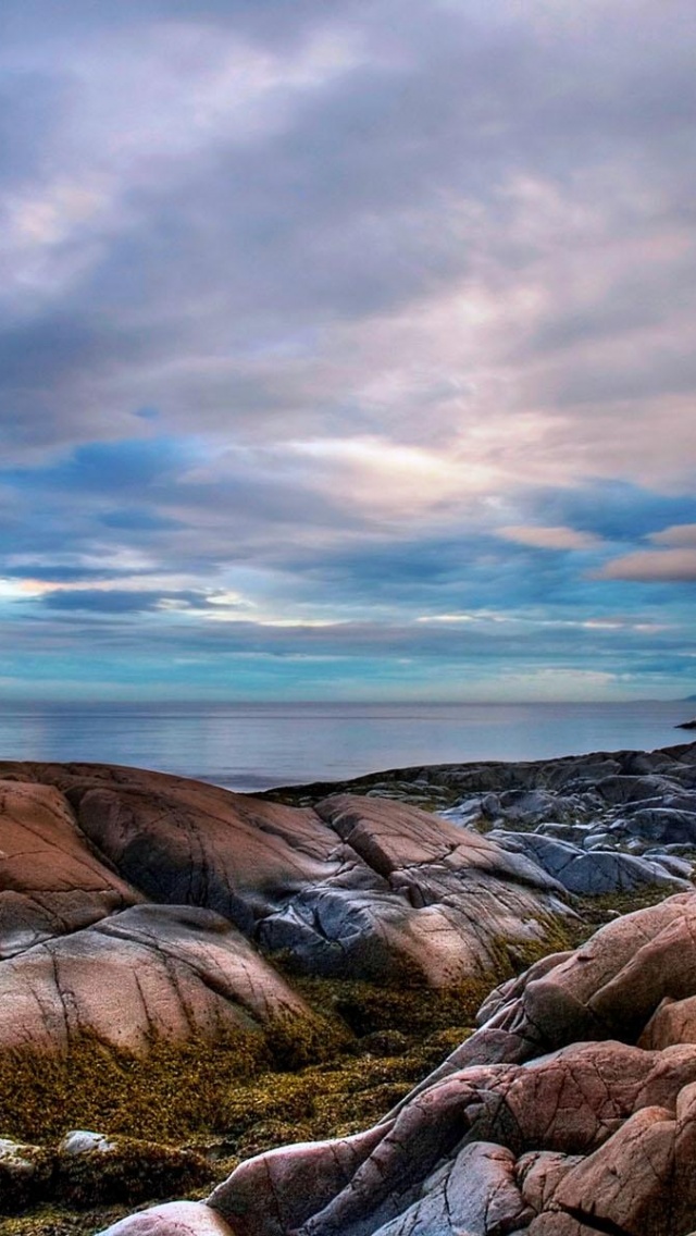 Rock Seaside Sea Nature Landscapes