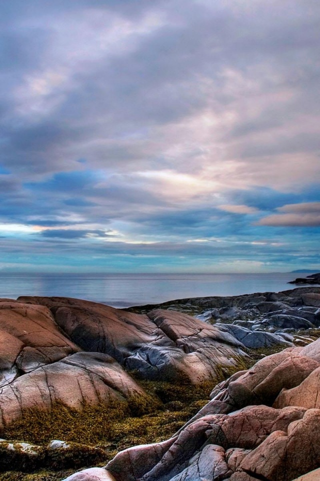 Rock Seaside Sea Nature Landscapes