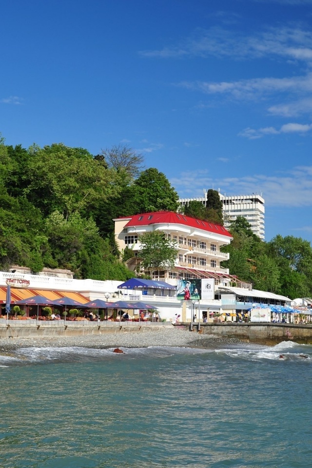 Russia Sochi Sea Building