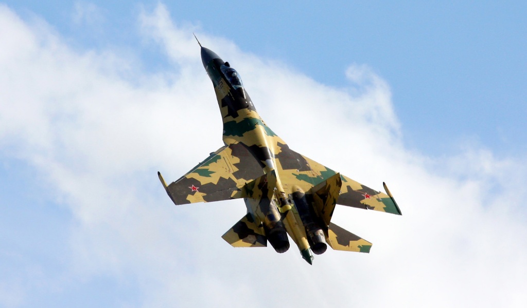 Russia Su 35 Camouflage Fighter