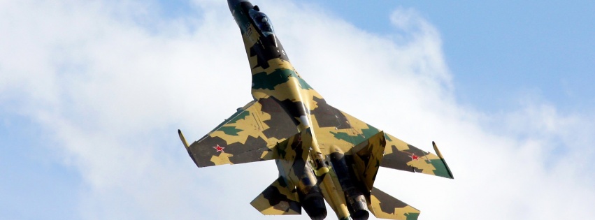 Russia Su 35 Camouflage Fighter