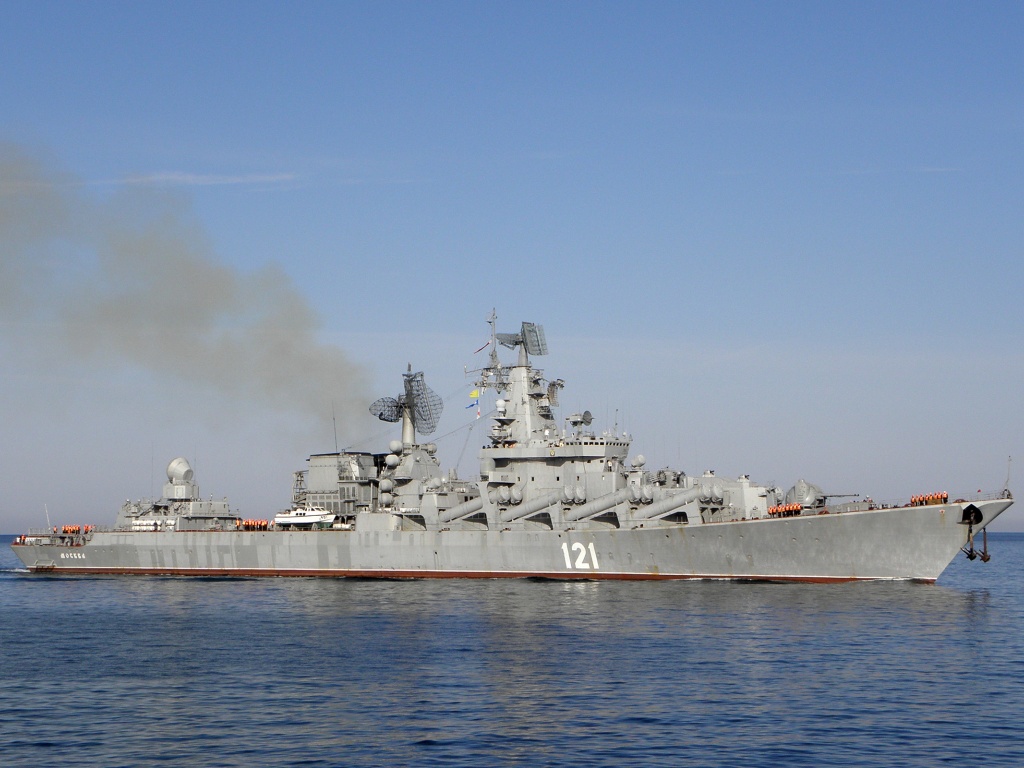 Russian Missile Cruiser Moskva