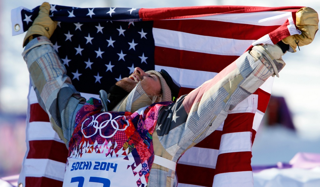 Sage Kotsenburg Celebrates In Sochi