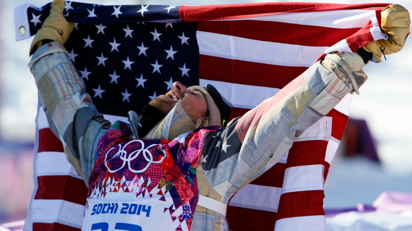 Sage Kotsenburg Celebrates In Sochi