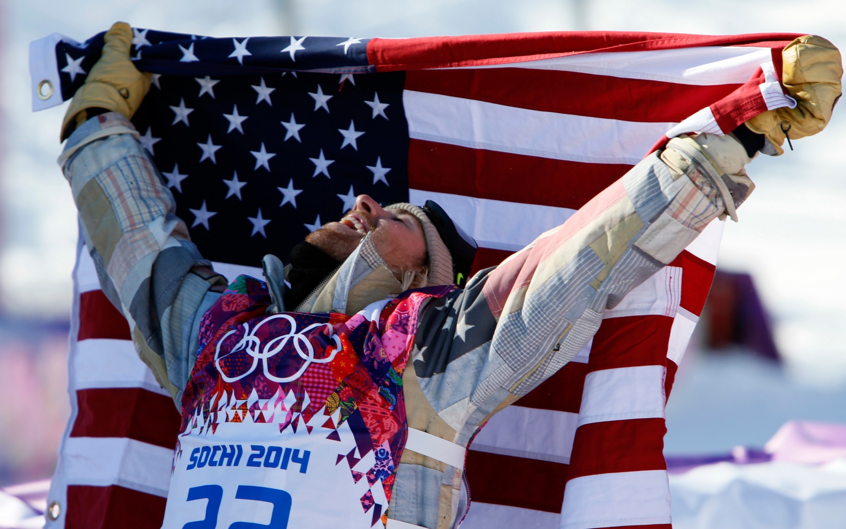 Sage Kotsenburg Celebrates In Sochi