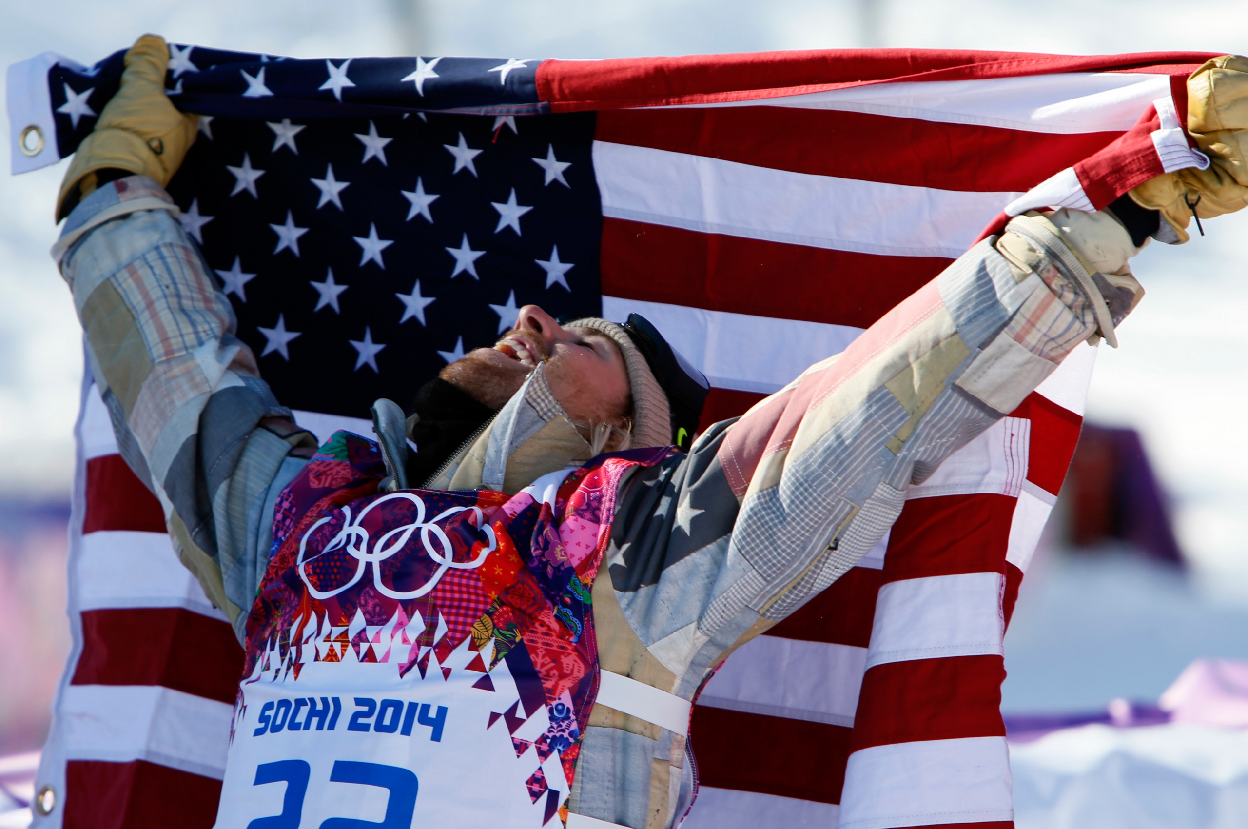 Sage Kotsenburg Celebrates In Sochi