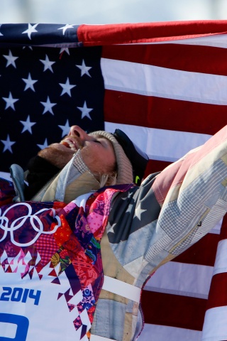 Sage Kotsenburg Celebrates In Sochi