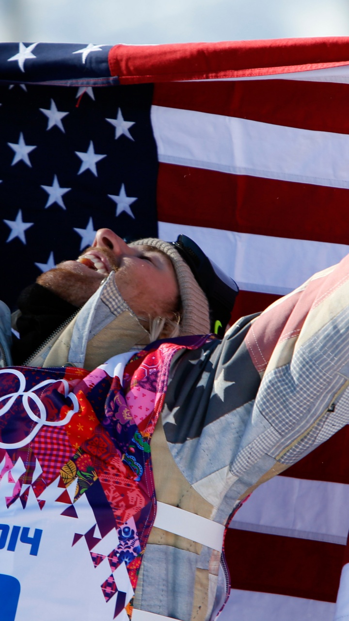 Sage Kotsenburg Celebrates In Sochi