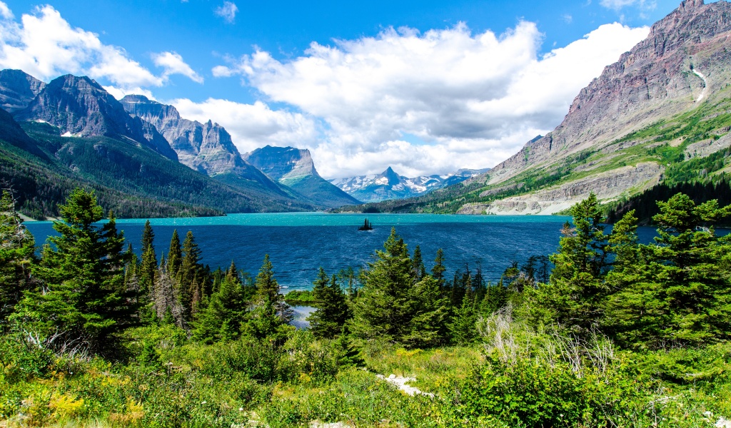 Saint Mary Lake (Montana - USA)