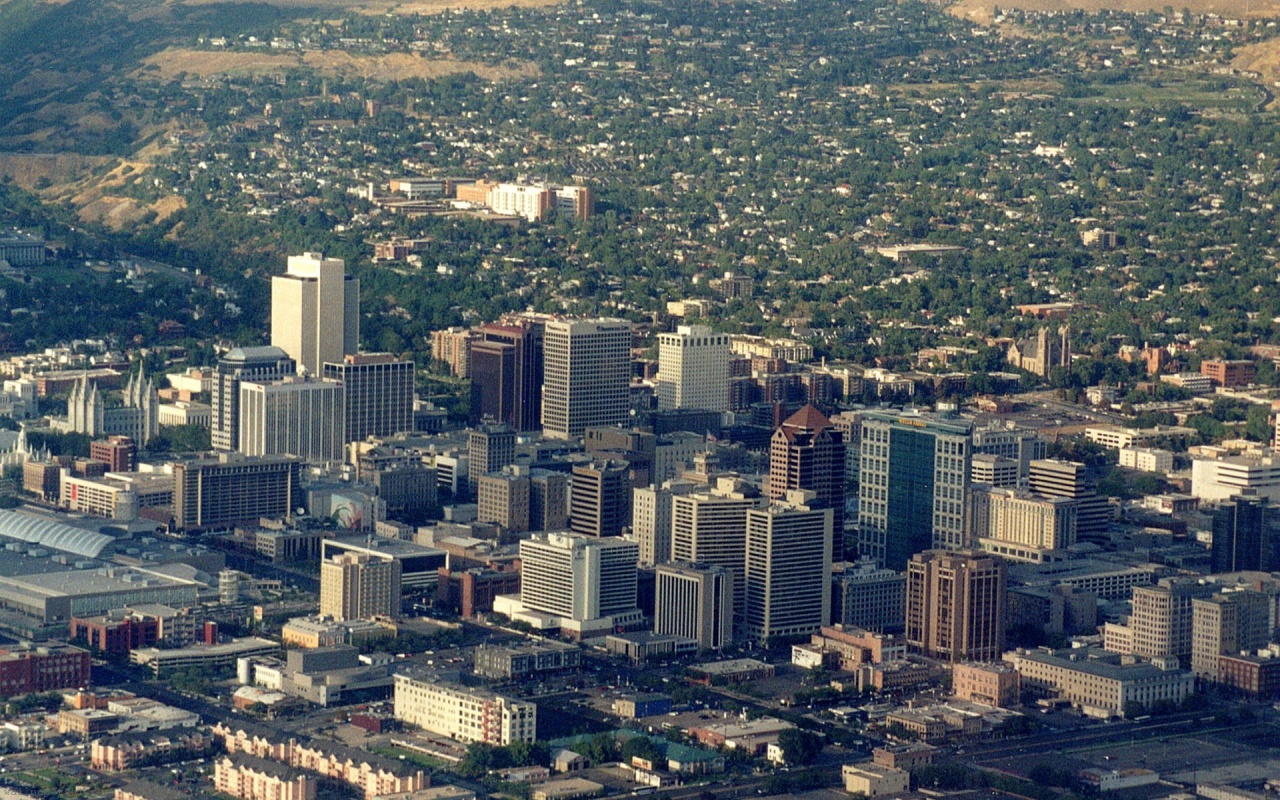 Salt Lake City Panorama United States