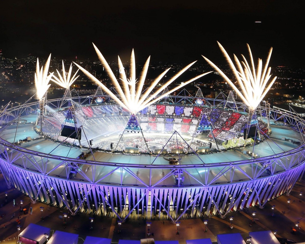 Salute Opening Ceremony City Of London London Olympic Stadium 2012