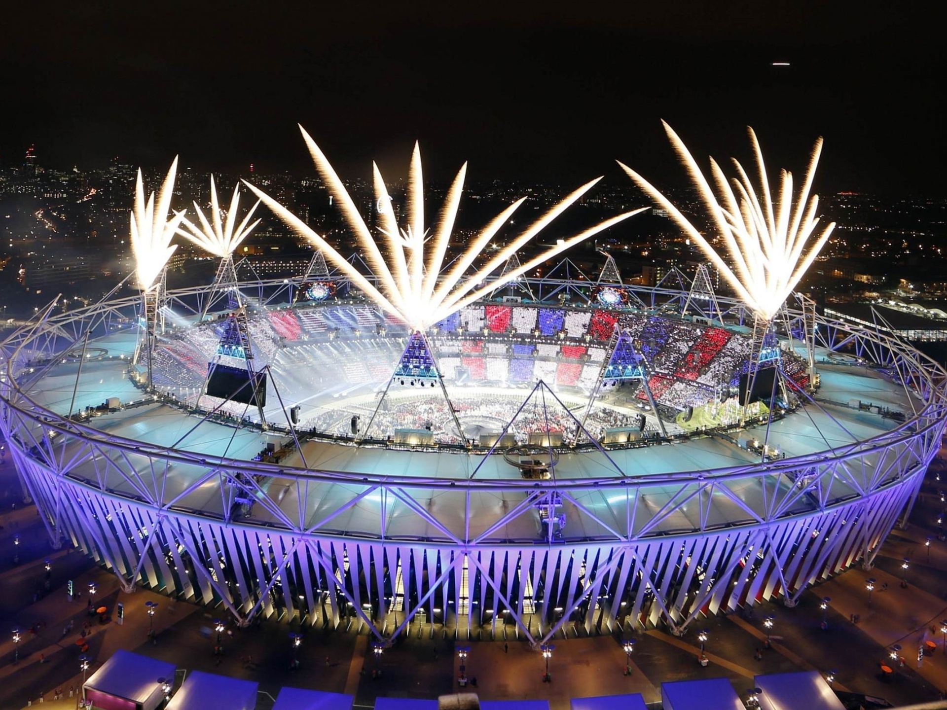 Salute Opening Ceremony City Of London London Olympic Stadium 2012