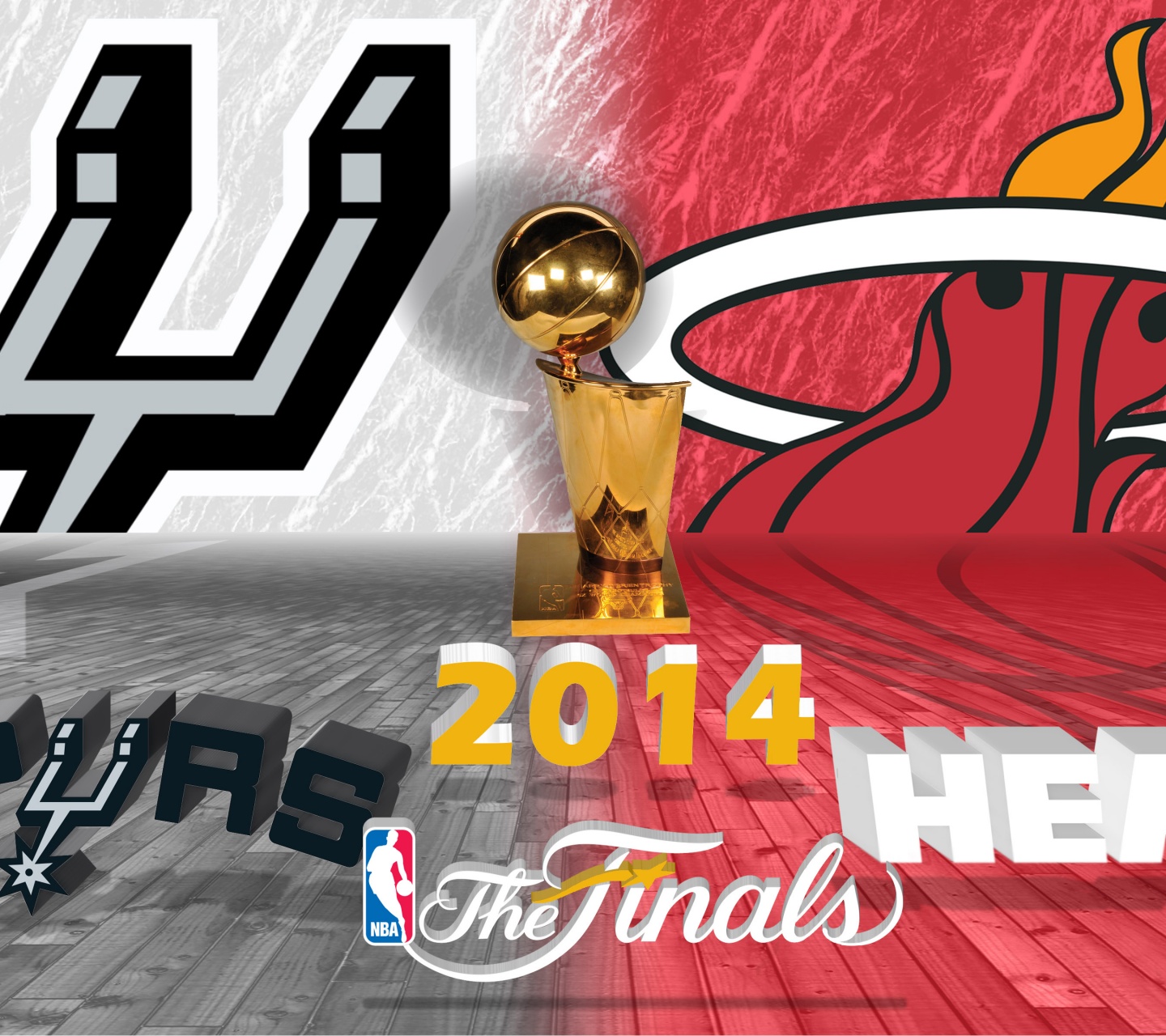 San Antonio Spurs V Miami Heat 2014