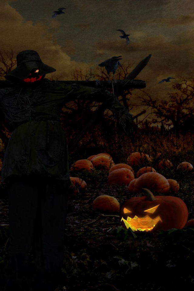 Scarecrow Jack O Lantern