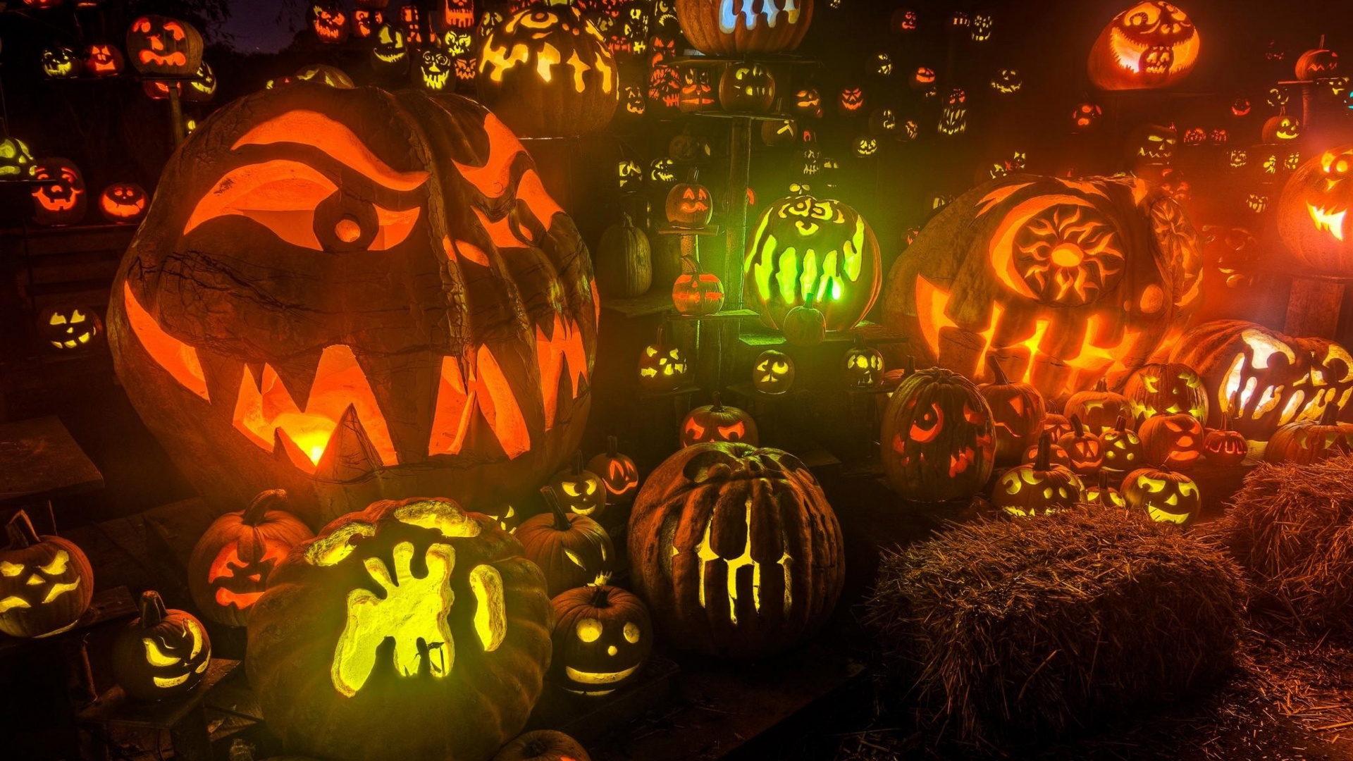 Scary Halloween Pumpkins