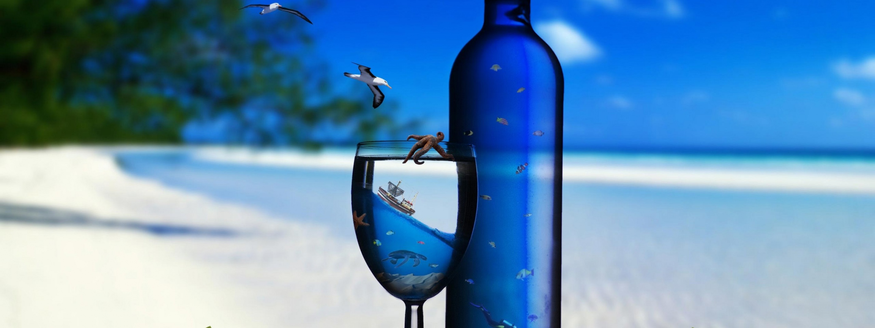 Sea In The Bottle