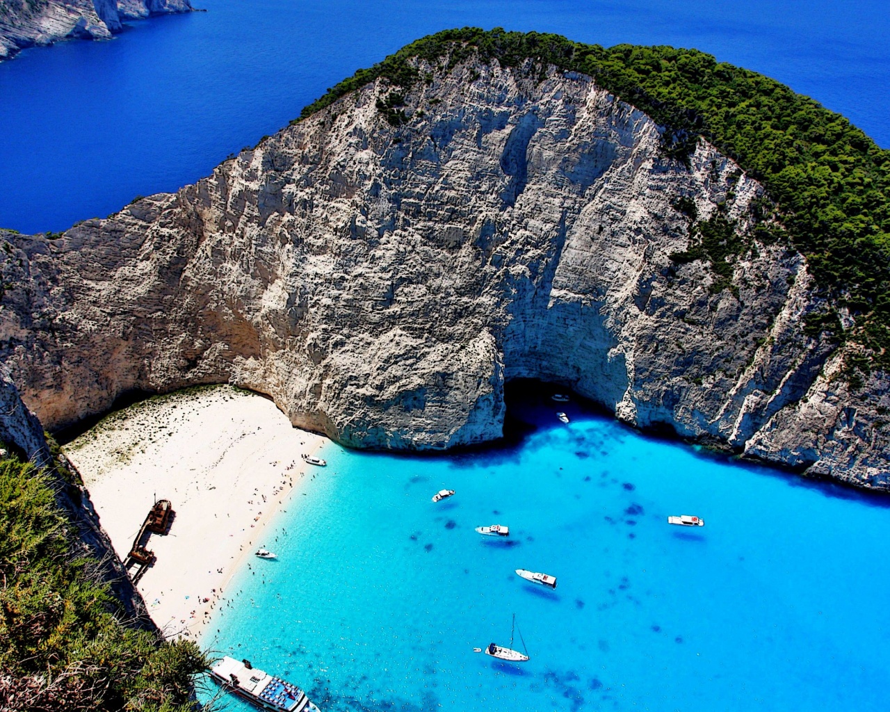 Sea Zakinthos Elation Lonian Lslands Greece Nature Landscapes