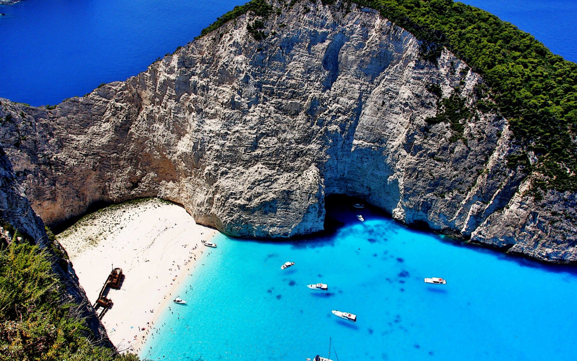 Sea Zakinthos Elation Lonian Lslands Greece Nature Landscapes