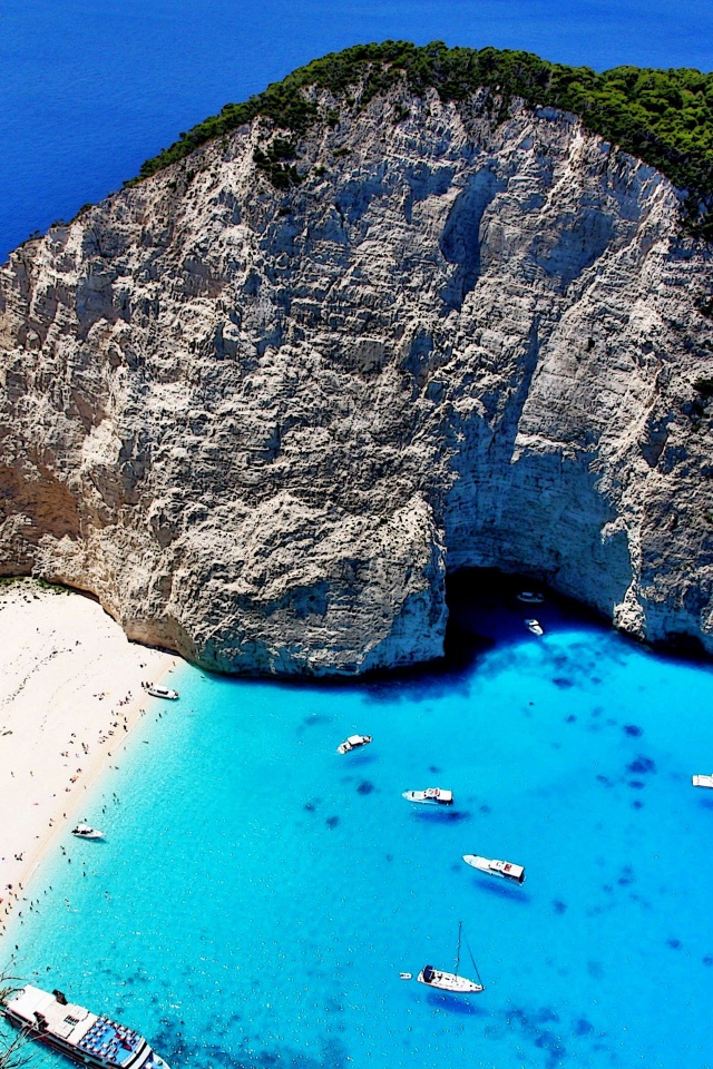 Sea Zakinthos Elation Lonian Lslands Greece Nature Landscapes