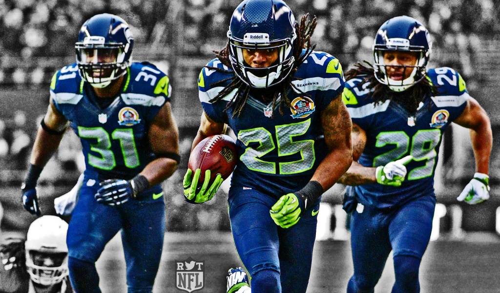 Seahawks American Football Players