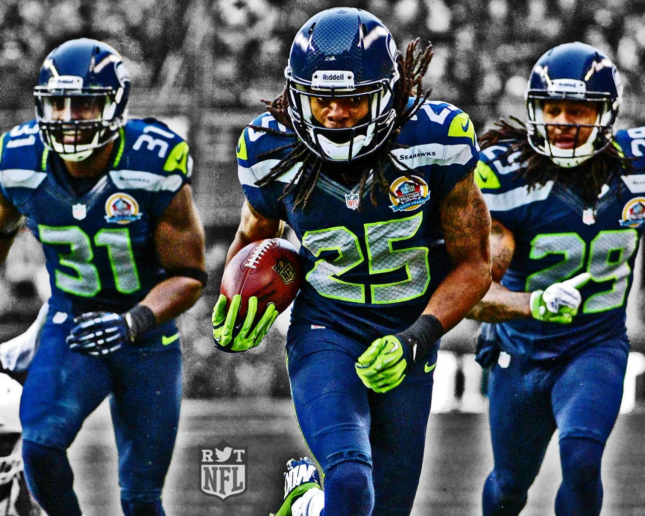 Seahawks American Football Players