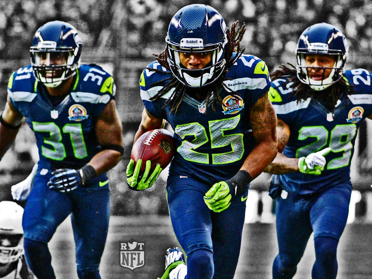 Seahawks American Football Players