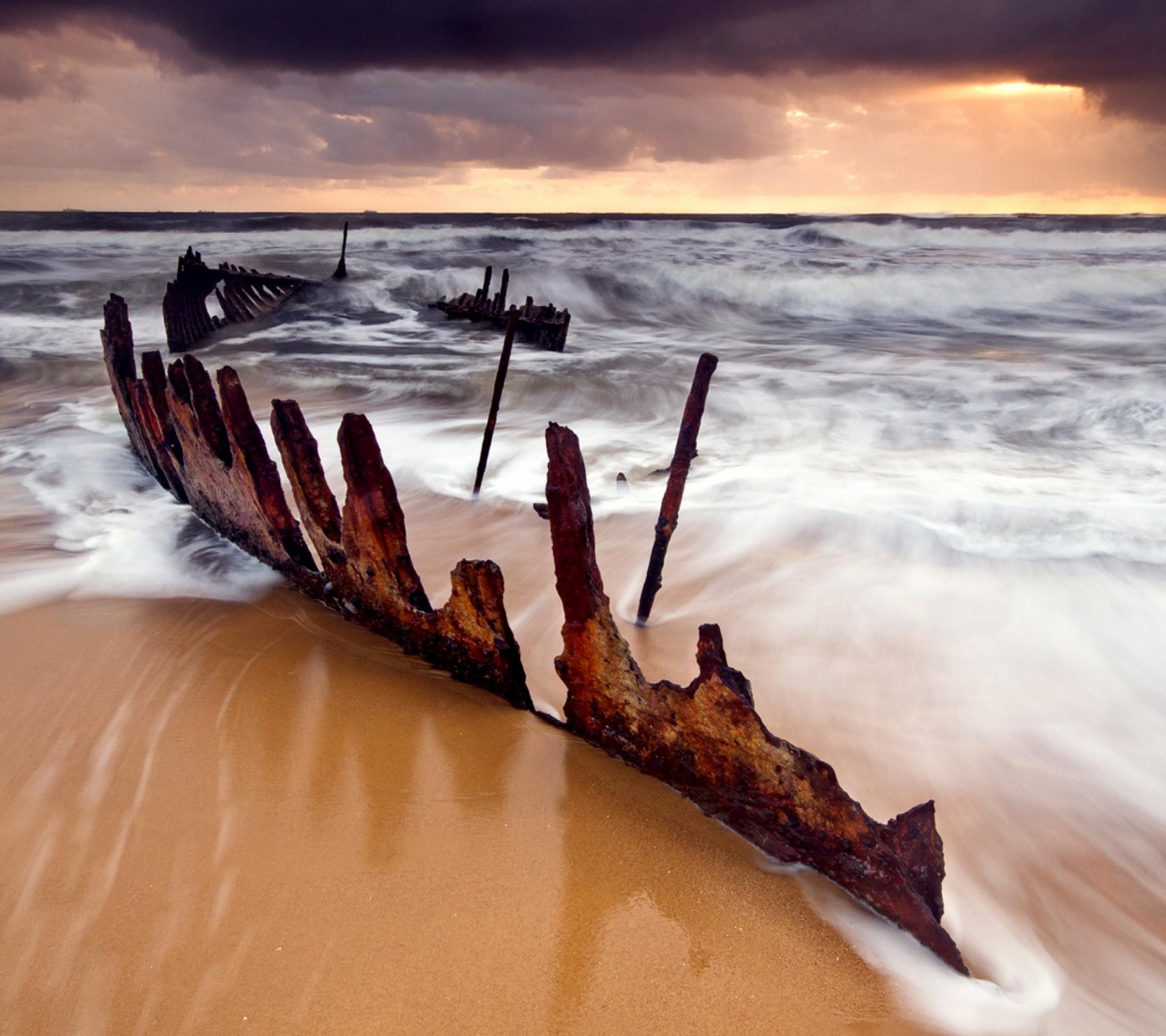 Seascape Beach Wave Nature Landscapes