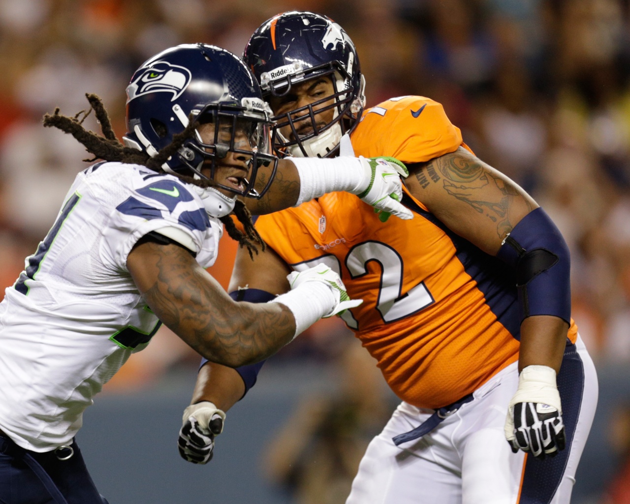 Seattle Seahawks Vs Denver Broncos