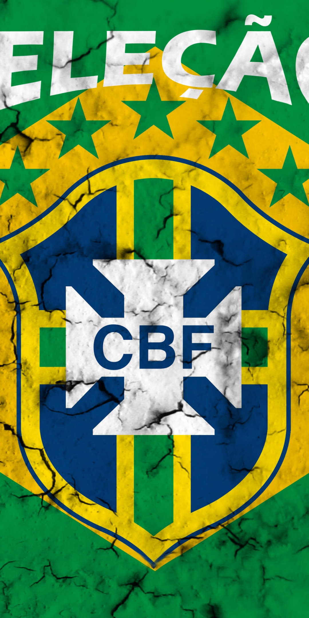 Selecao Brasil Football Crest 2014