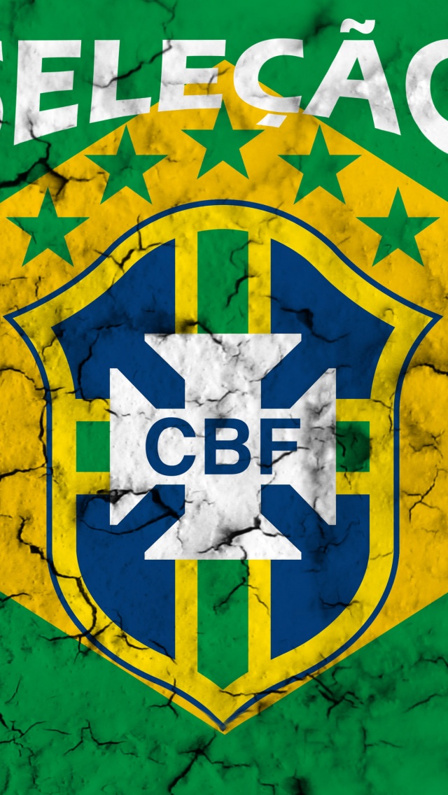 Selecao Brasil Football Crest 2014