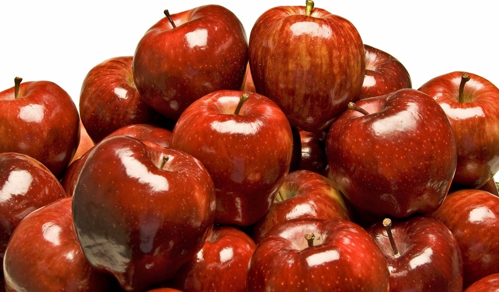 Shiny Red Apples