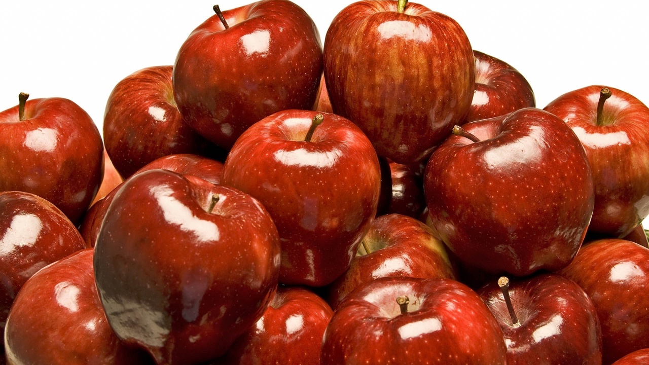 Shiny Red Apples